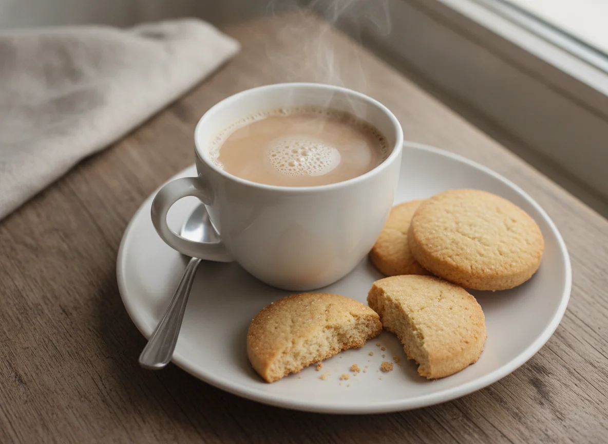 Milky Tea and Biscuits photo