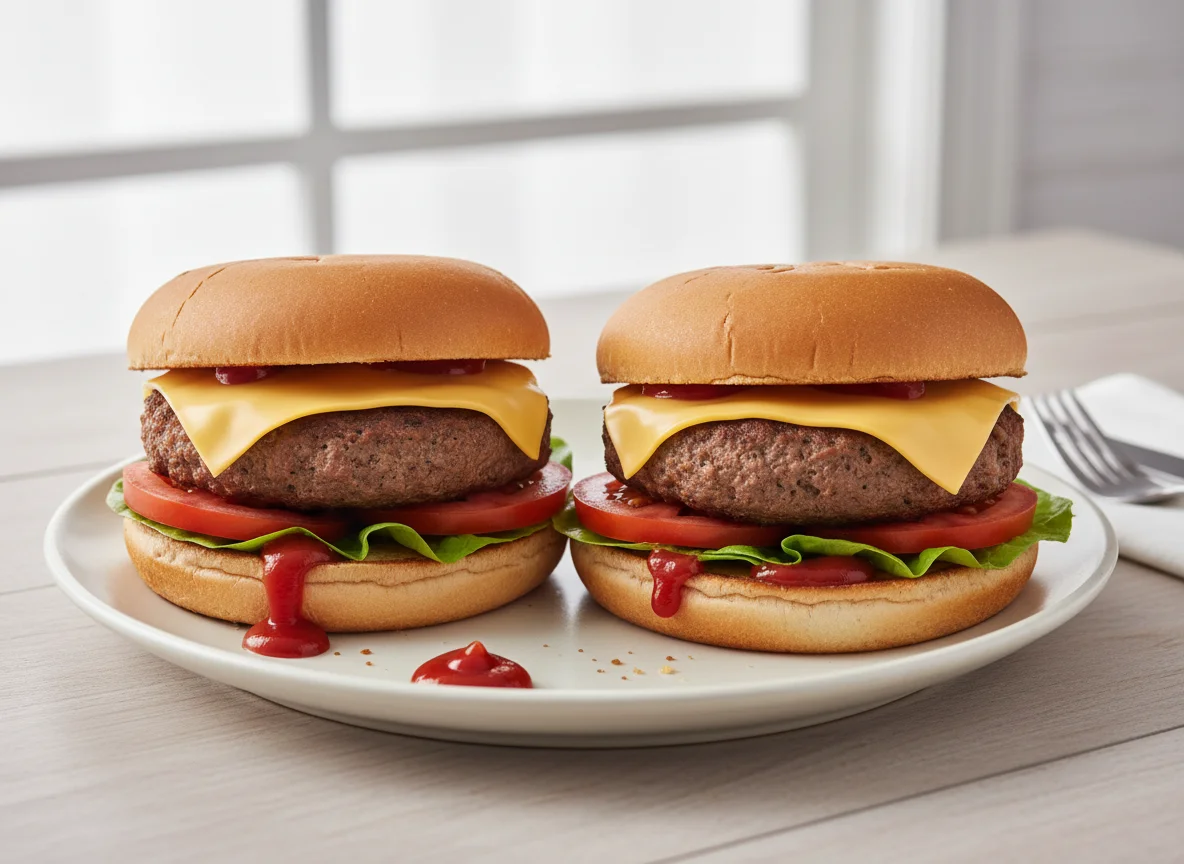 Minced beef 225g sandwiches photo