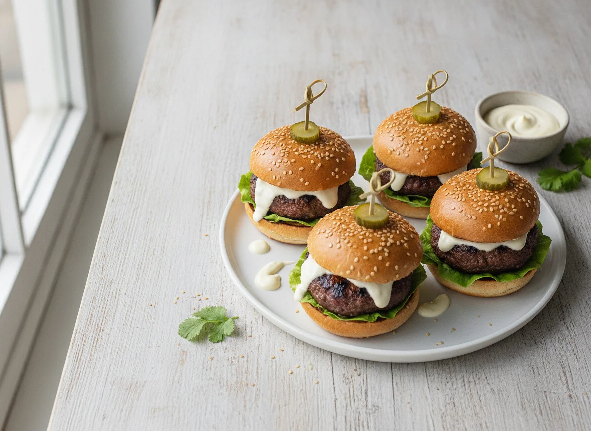 Mini Beef Sliders photo