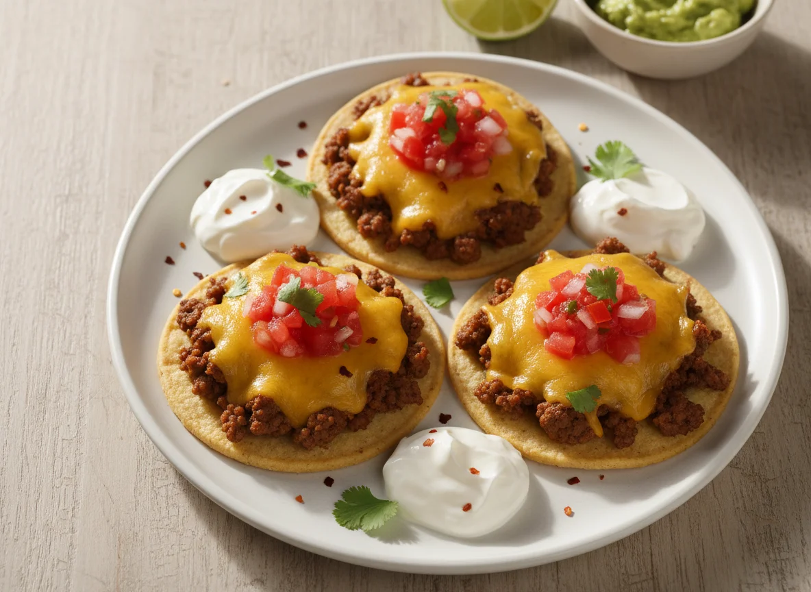 Mini Beef Tostadas photo