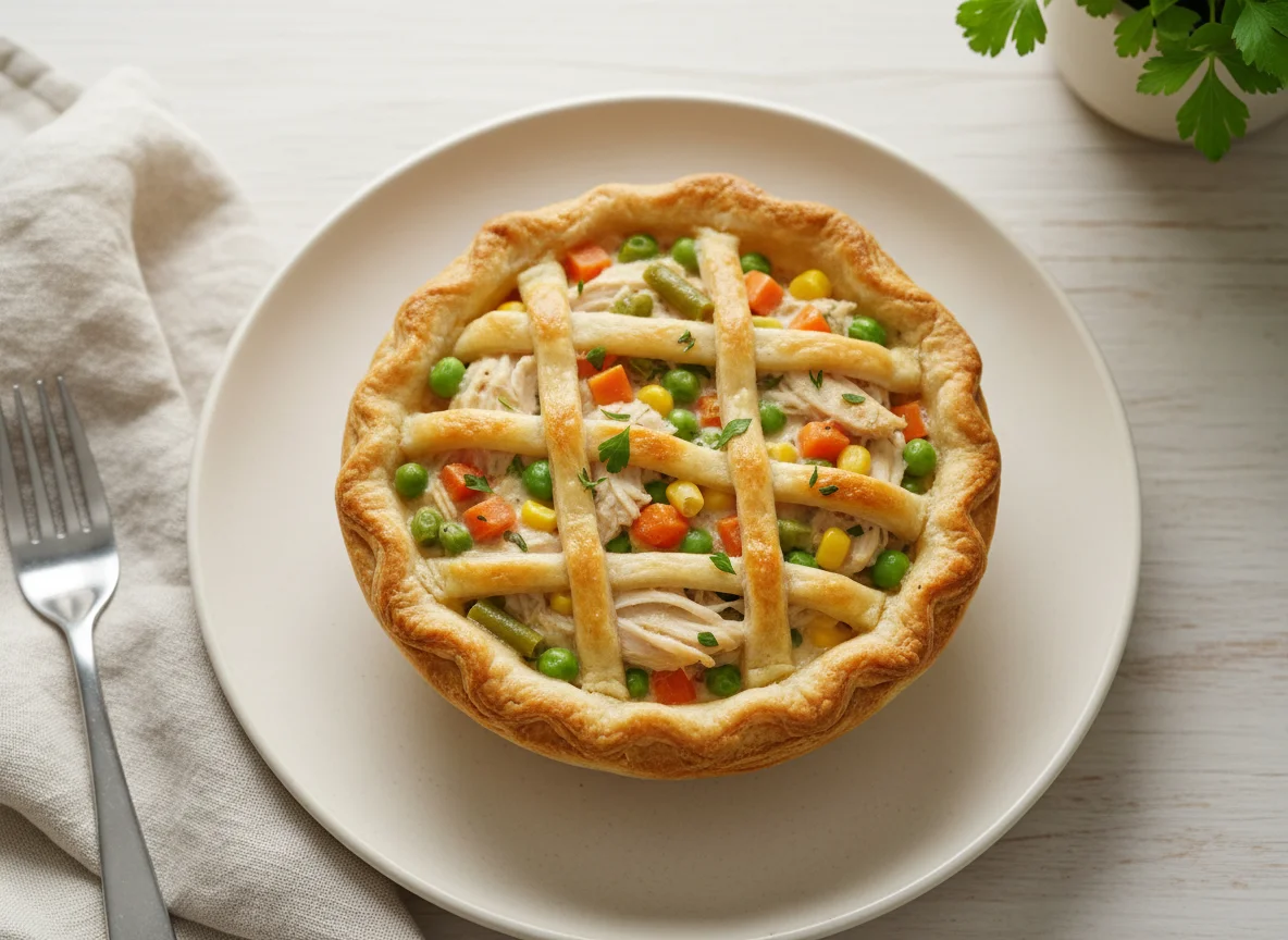 Mini chicken pie photo