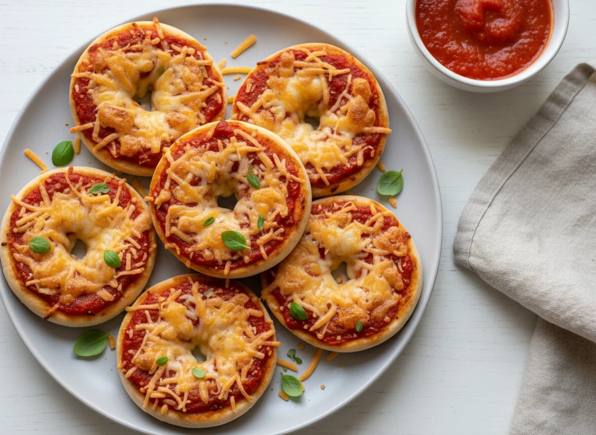 Mini Pizza Bagels photo