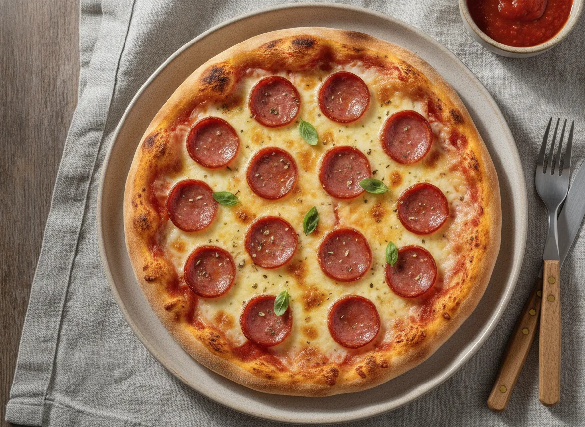 Mini Sausage and Cheese Pizza photo