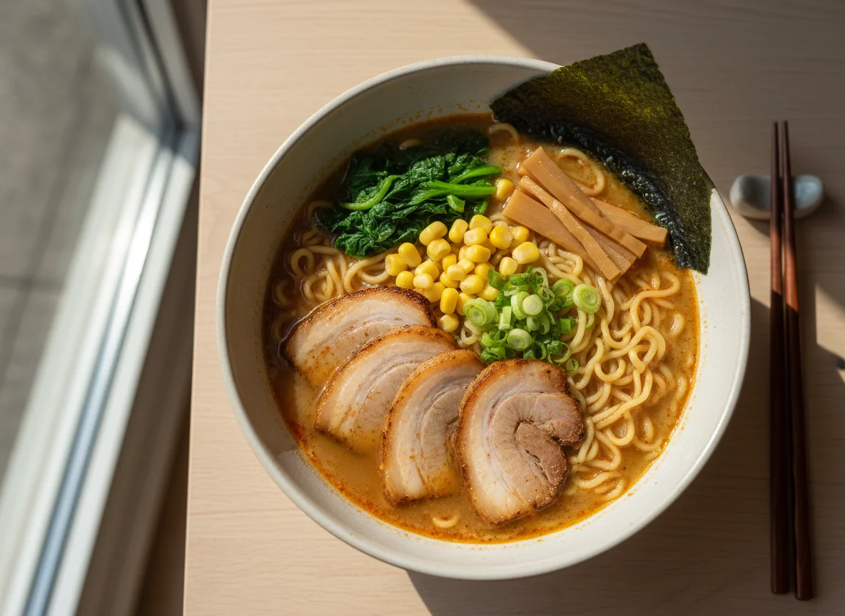 Miso Ramen with Chashu Pork photo