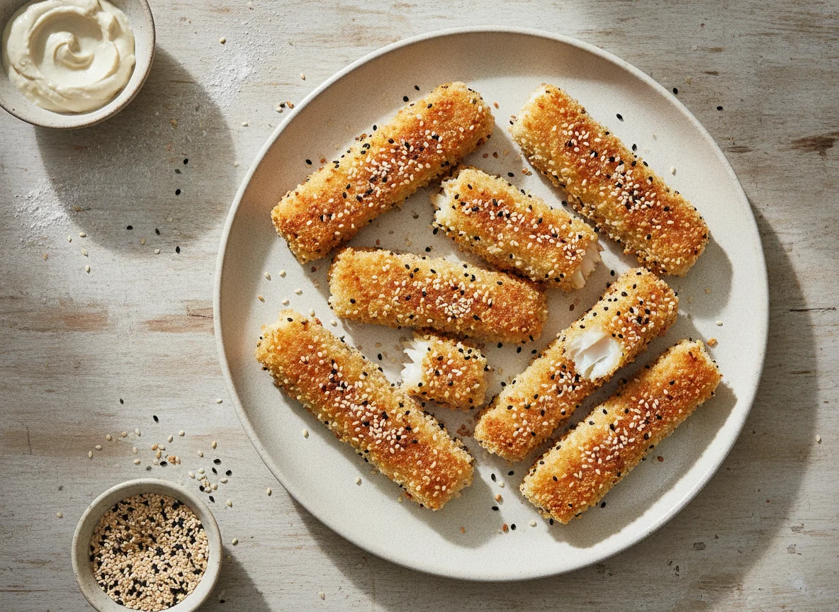 Miso Sesame Cod Goujons photo