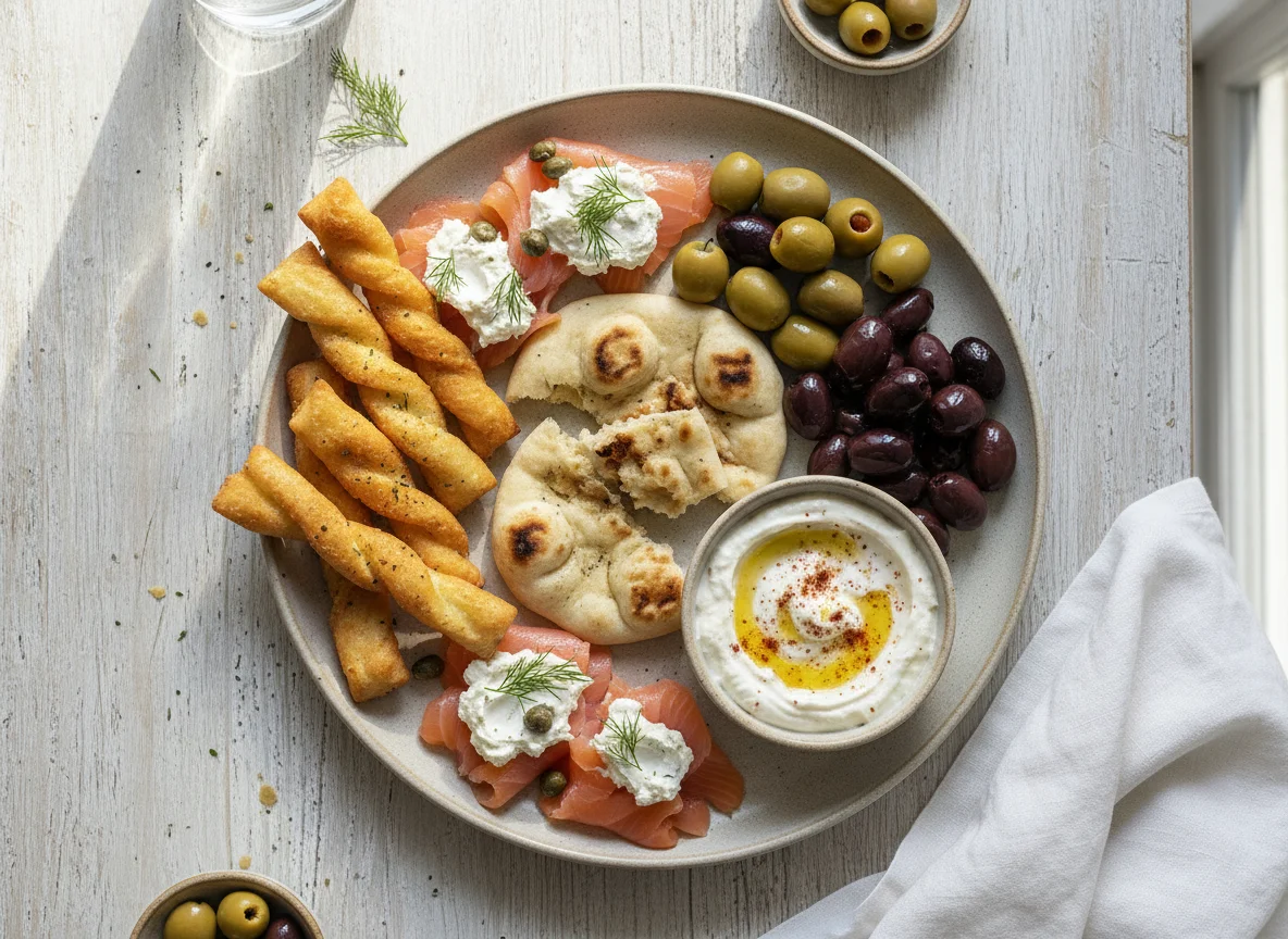 Mixed Appetizers Plate photo