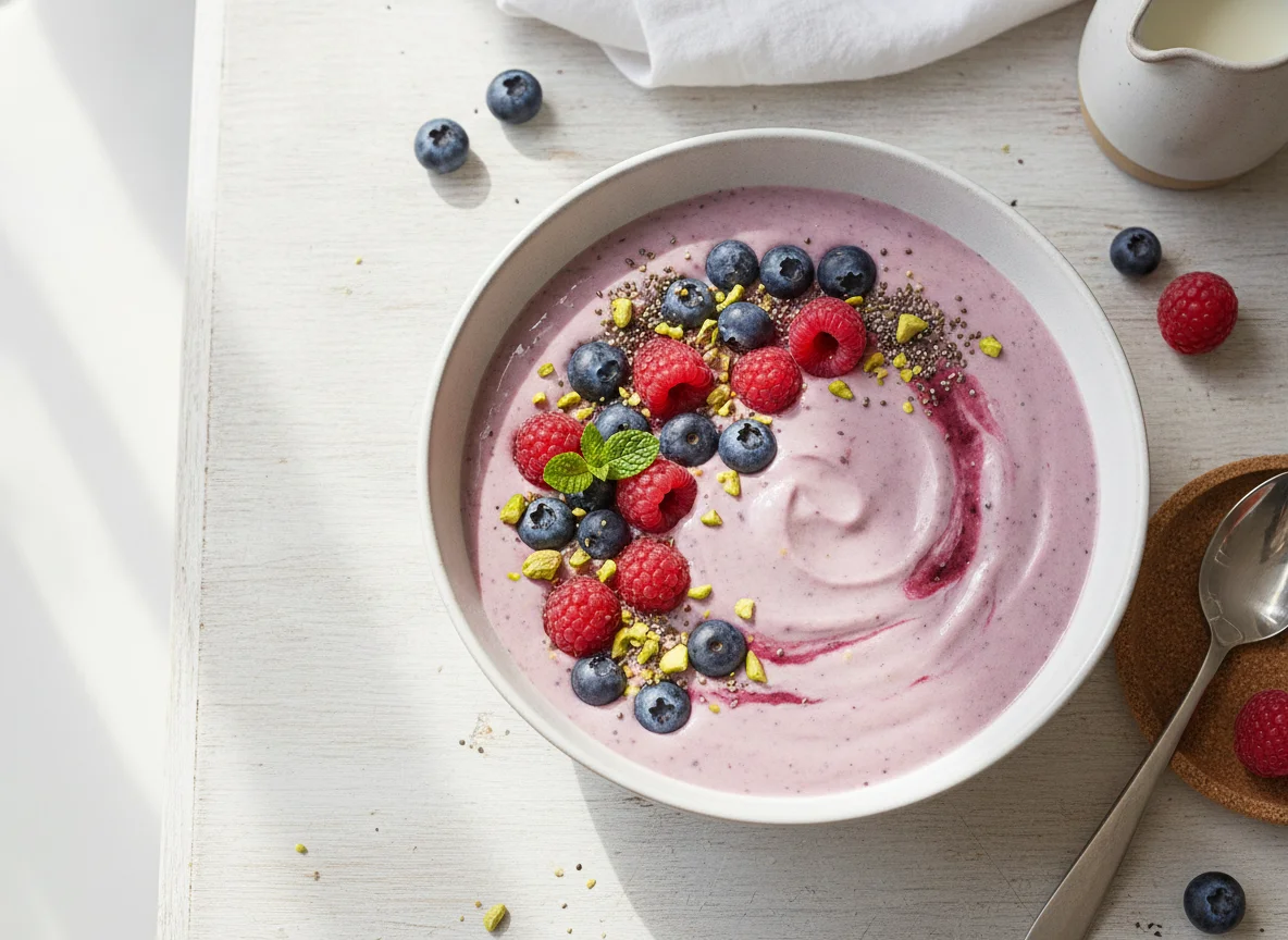 Mixed Berry Smoothie Bowl photo