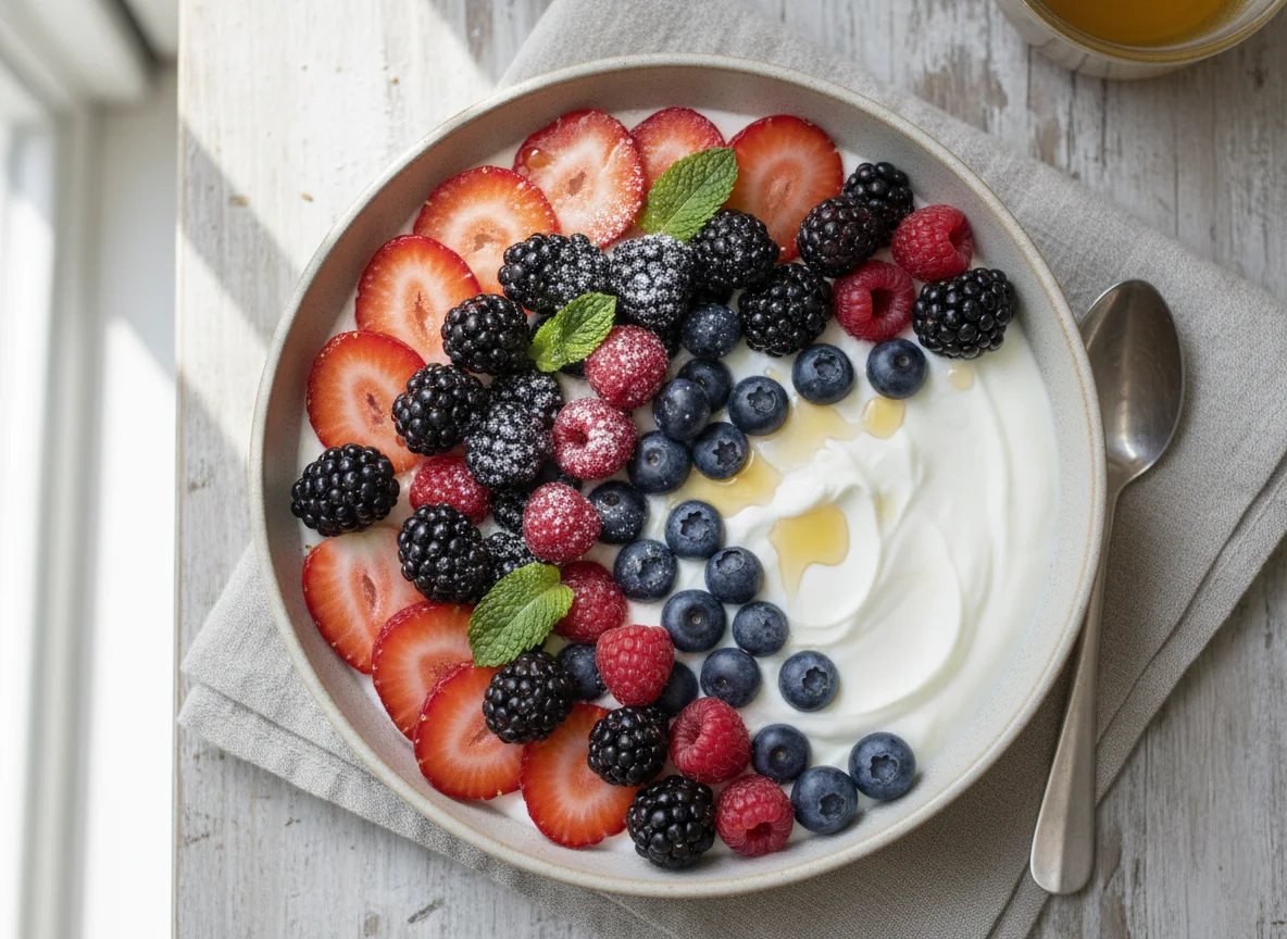 Mixed Berry Yogurt Bowl photo