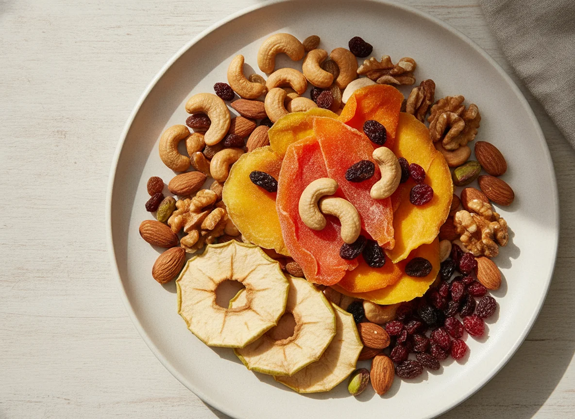Mixed Dried Fruit and Nuts photo