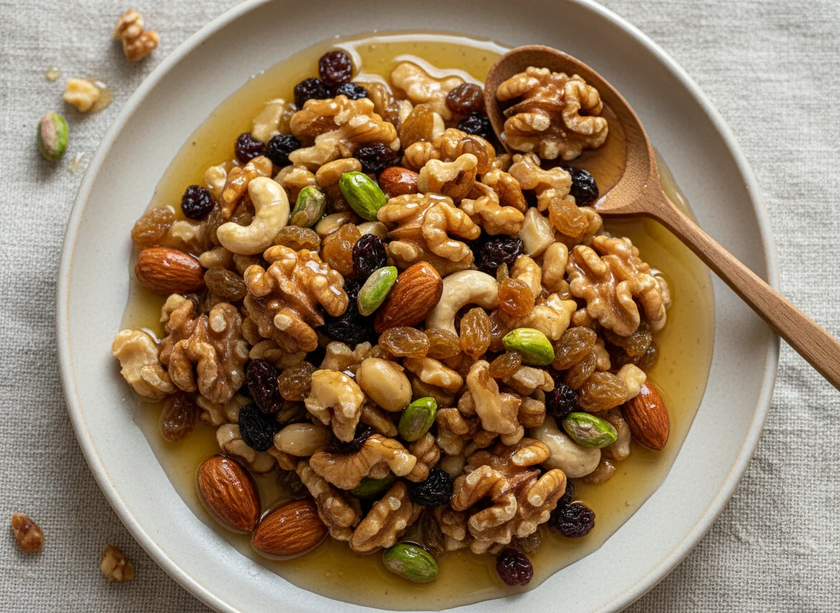 Mixed Dry Fruits in Honey/Syrup photo