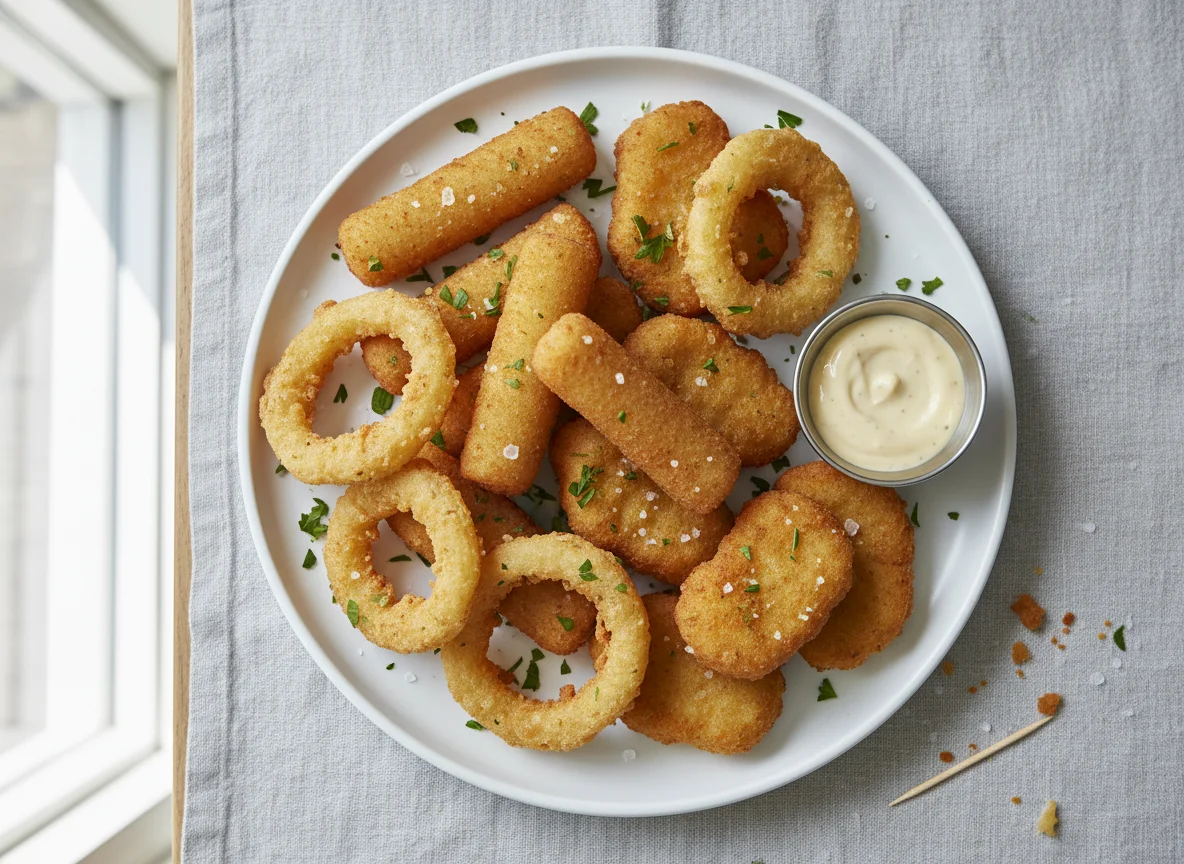 Mixed Fried Snacks photo
