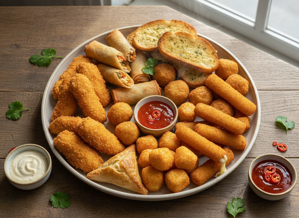 Mixed Fried Snacks Platter photo