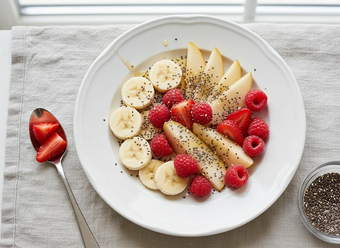 Mixed Fruit and Chia Seeds photo