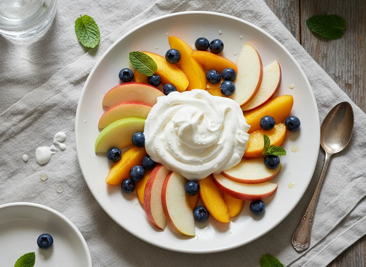 Mixed Fruit and Cream photo