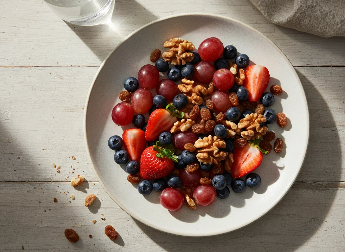 Mixed Fruit and Nut Snack Pack photo