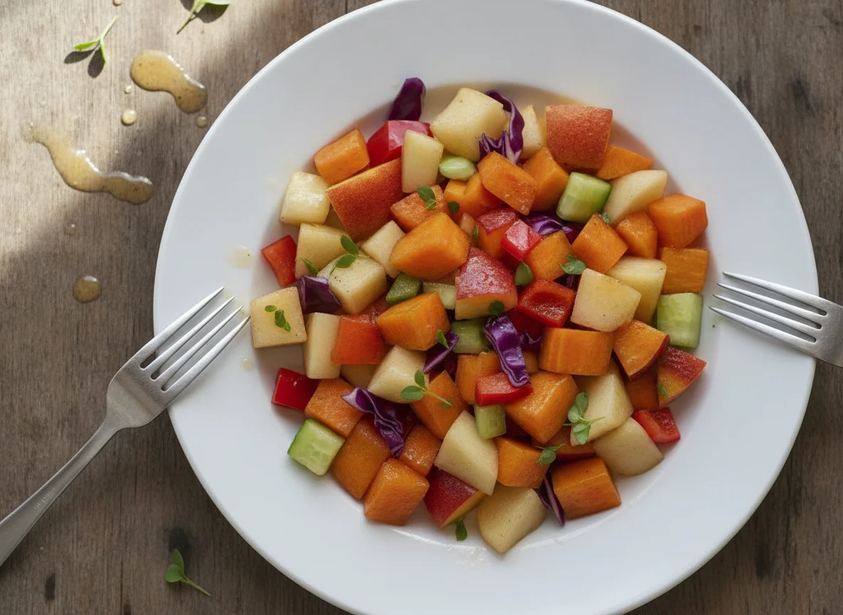Mixed Fruit and Vegetable Chunks photo