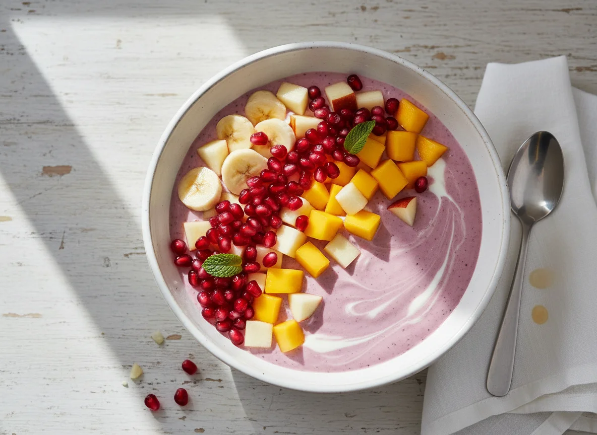 Mixed Fruit Yogurt/Smoothie Bowl photo