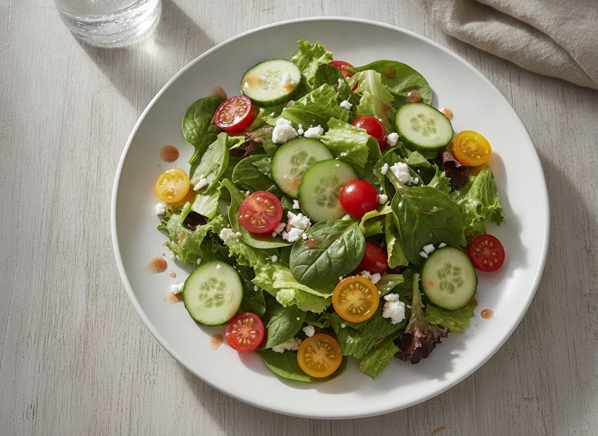 Mixed Green Garden Salad photo