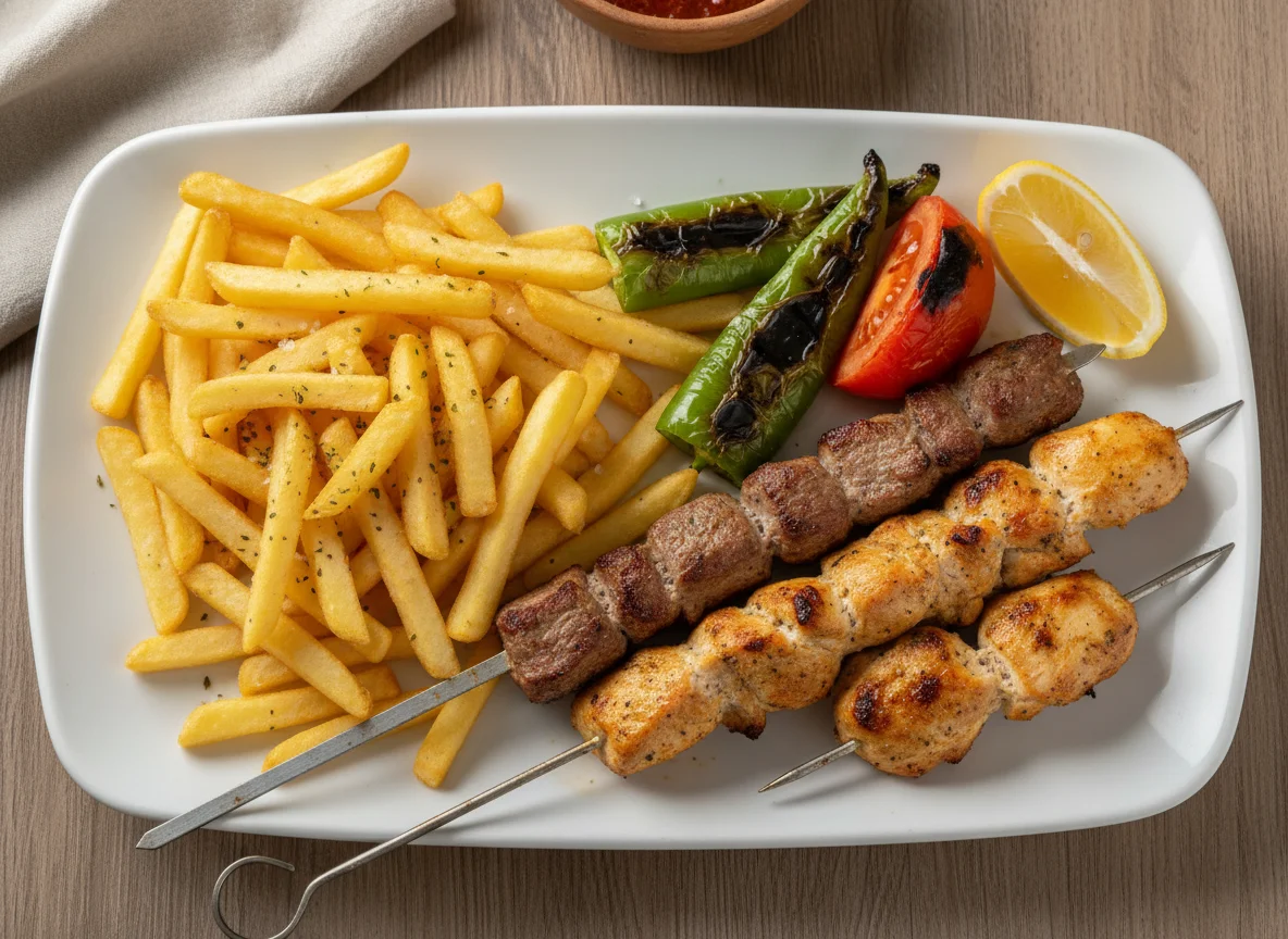 Mixed Grill with Chips photo