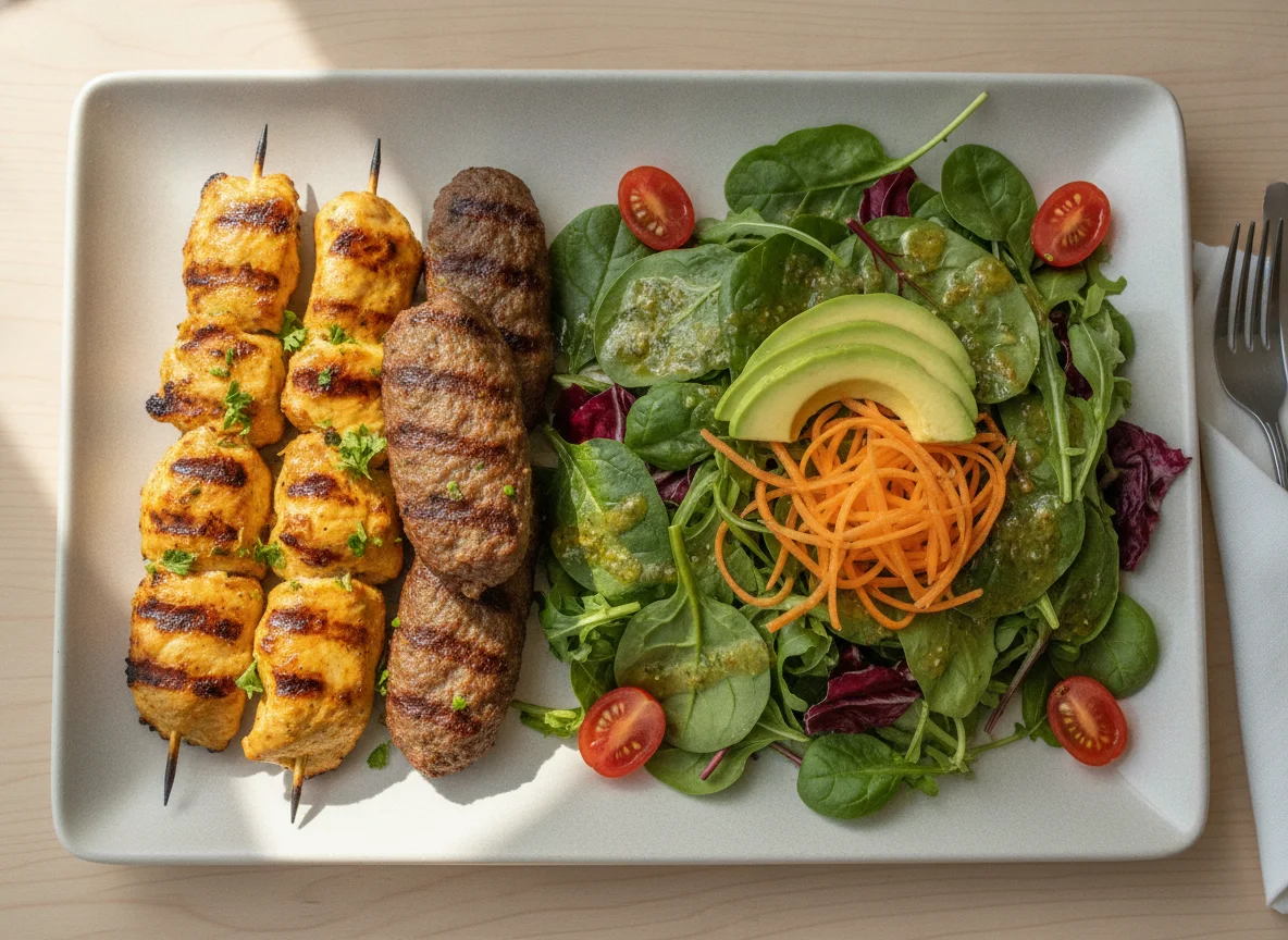 Mixed Grill with Garden Salad photo