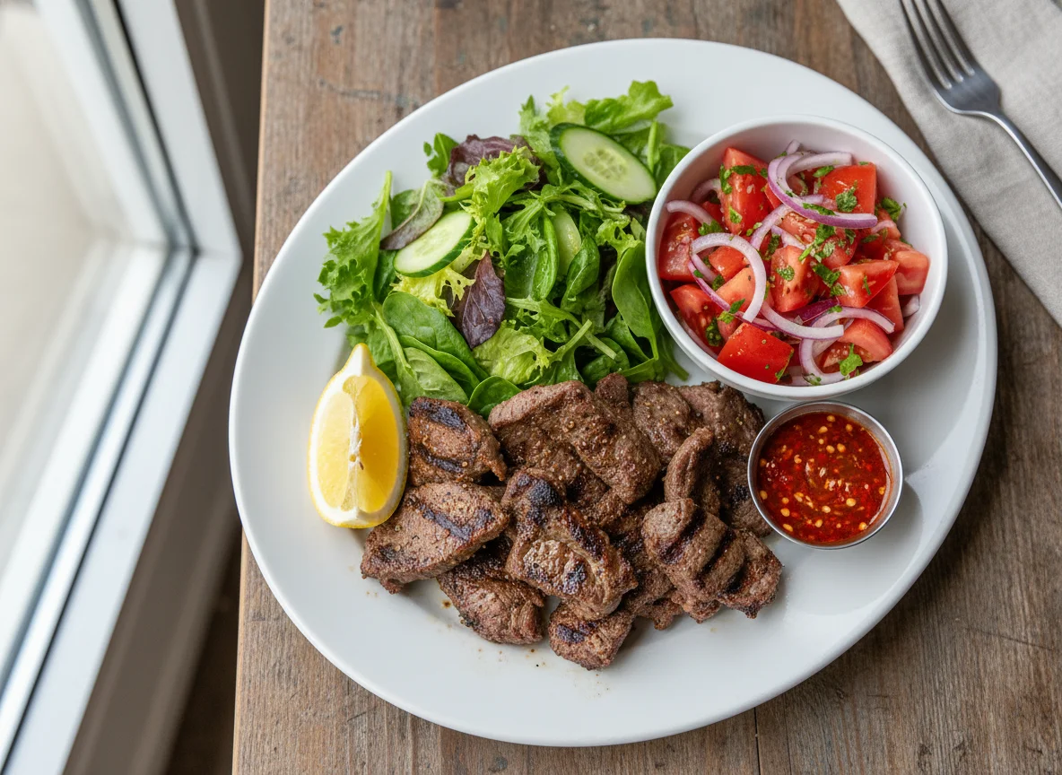 Mixed Grill with Salad photo