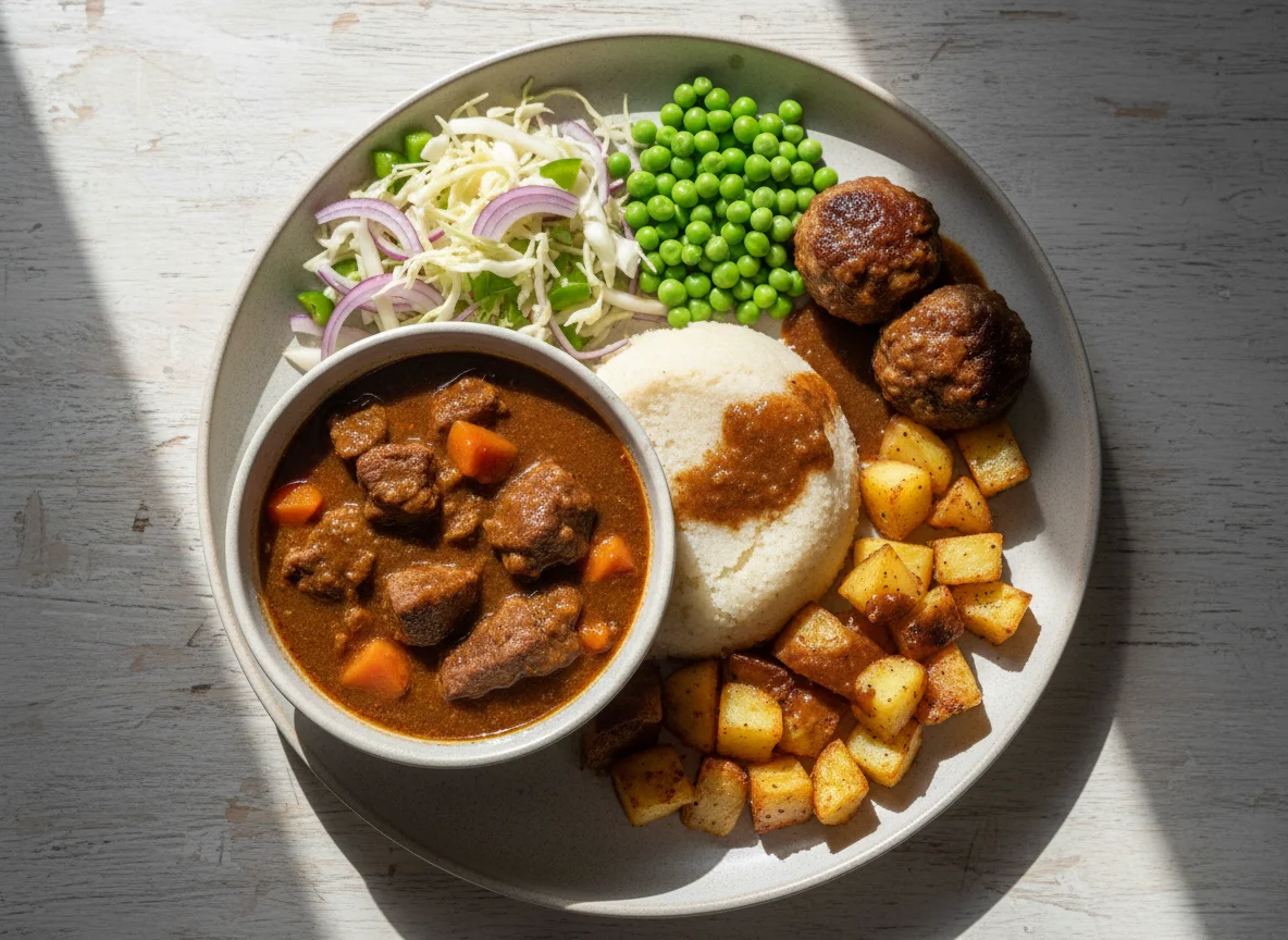 Mixed Kenyan Meal photo