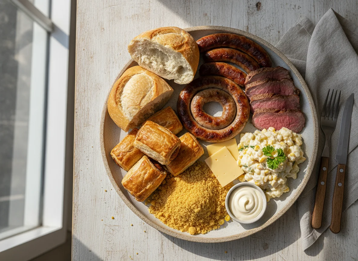 Mixed Meat and Pastry Platter photo