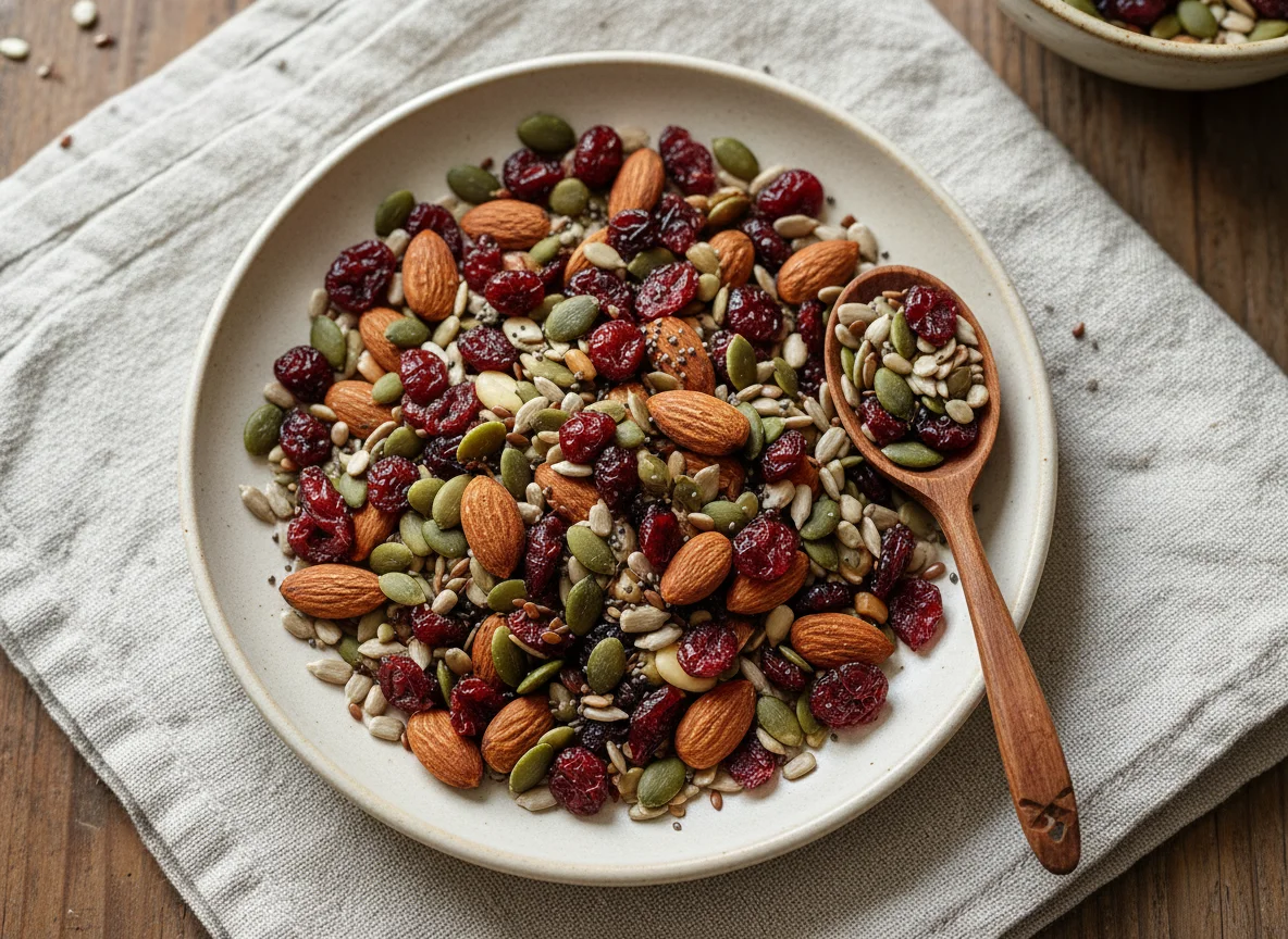 Mixed Nut and Seed Snack photo