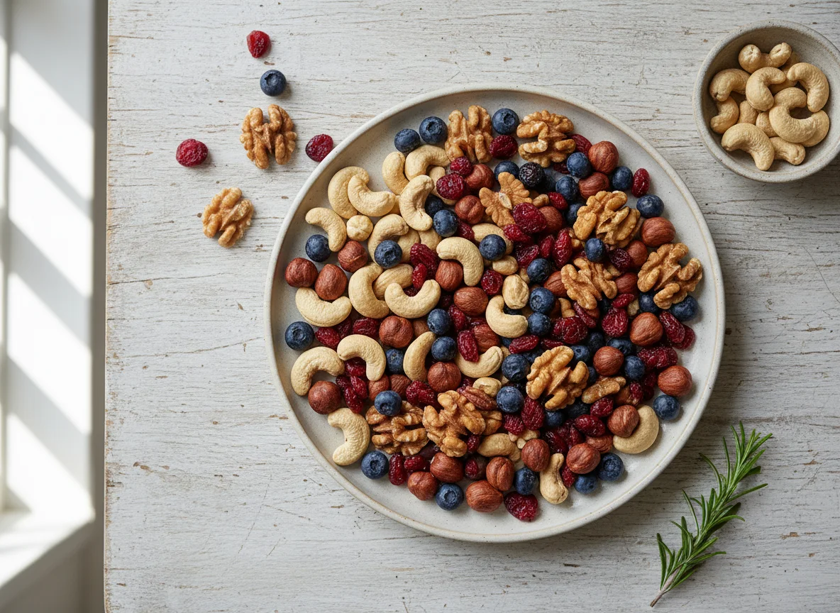 Mixed Nuts and Dried Fruit photo