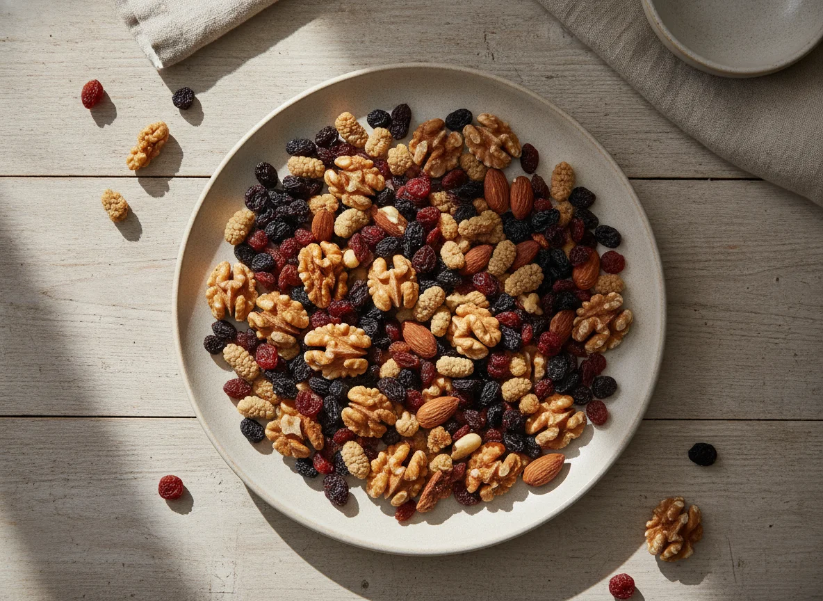 Mixed Nuts and Dried Fruits photo