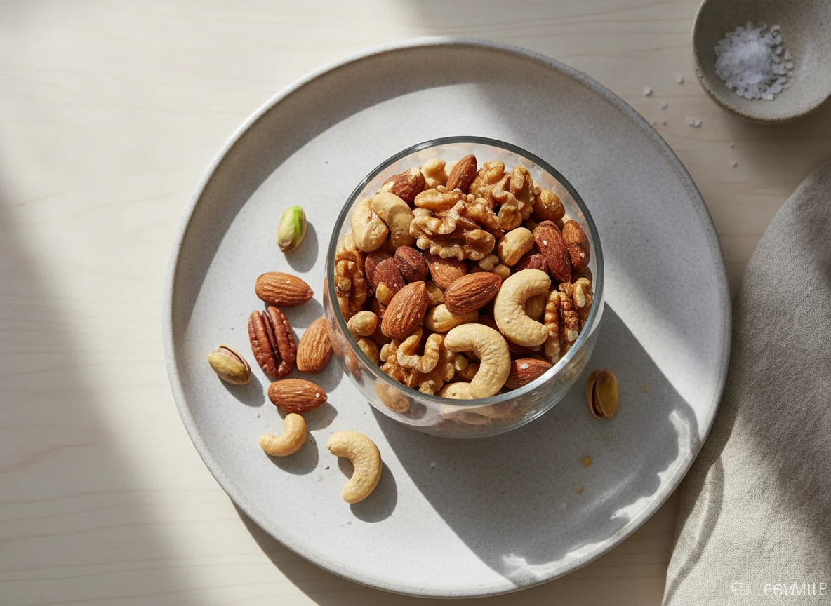 Mixed Nuts Snack Pot photo