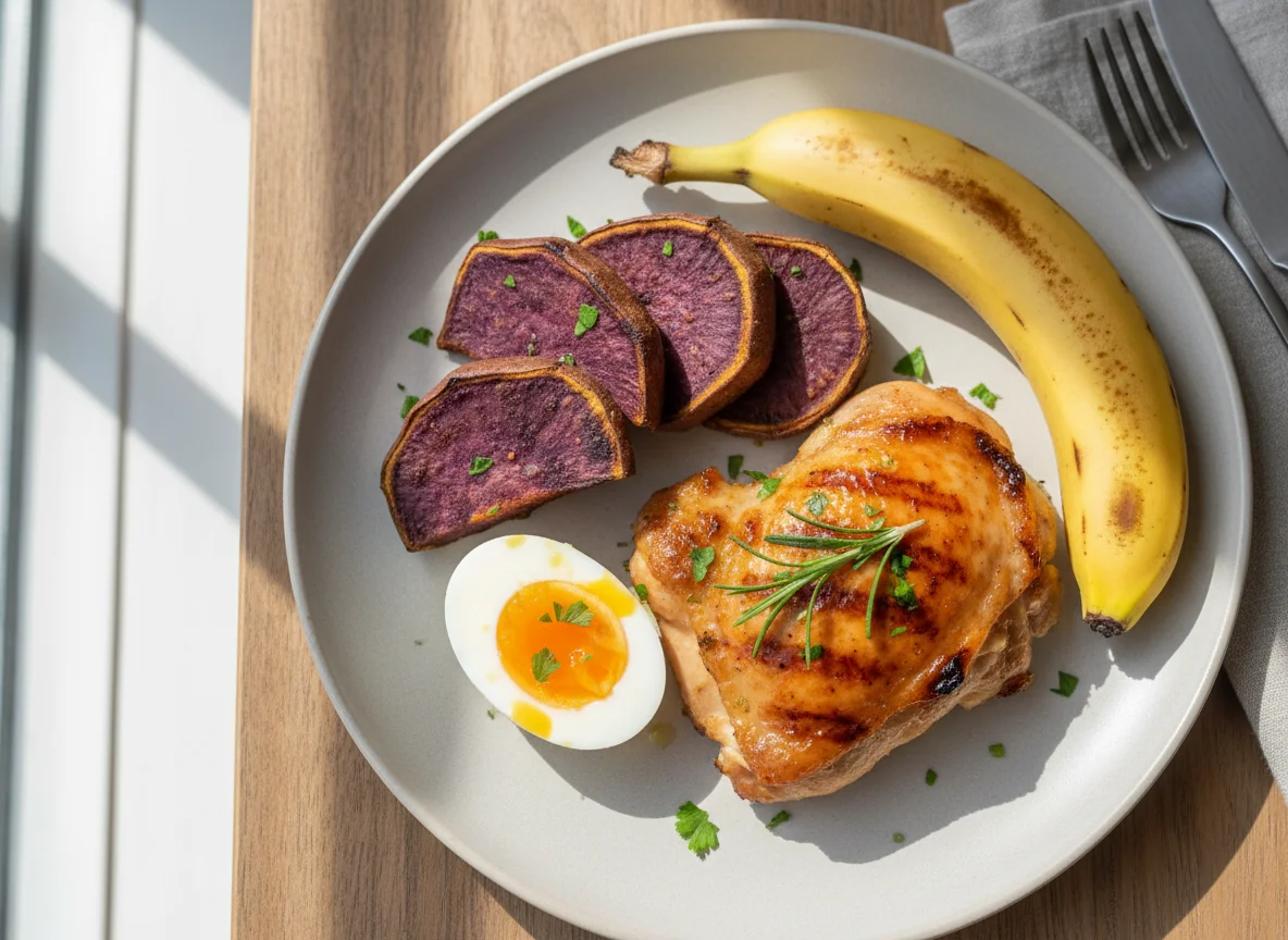 Mixed Protein and Carb Meal photo