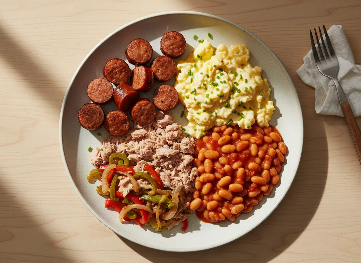 Mixed Protein Plate photo