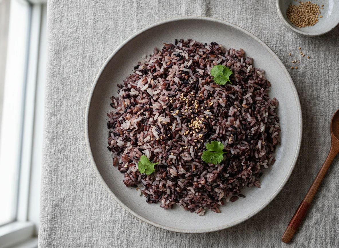 Mixed Purple Rice photo