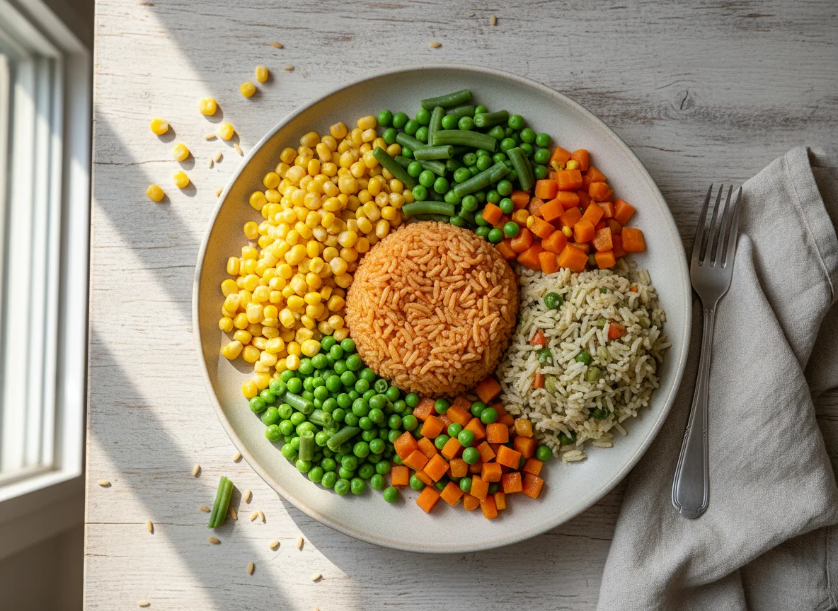 Mixed Rice with Vegetables photo