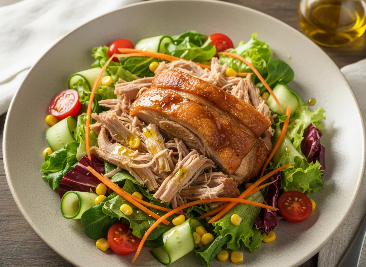 Mixed Salad with Meat photo