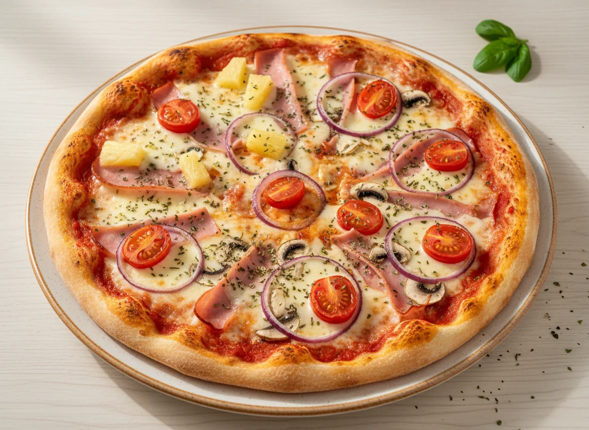 Mixed Topping Pizza photo