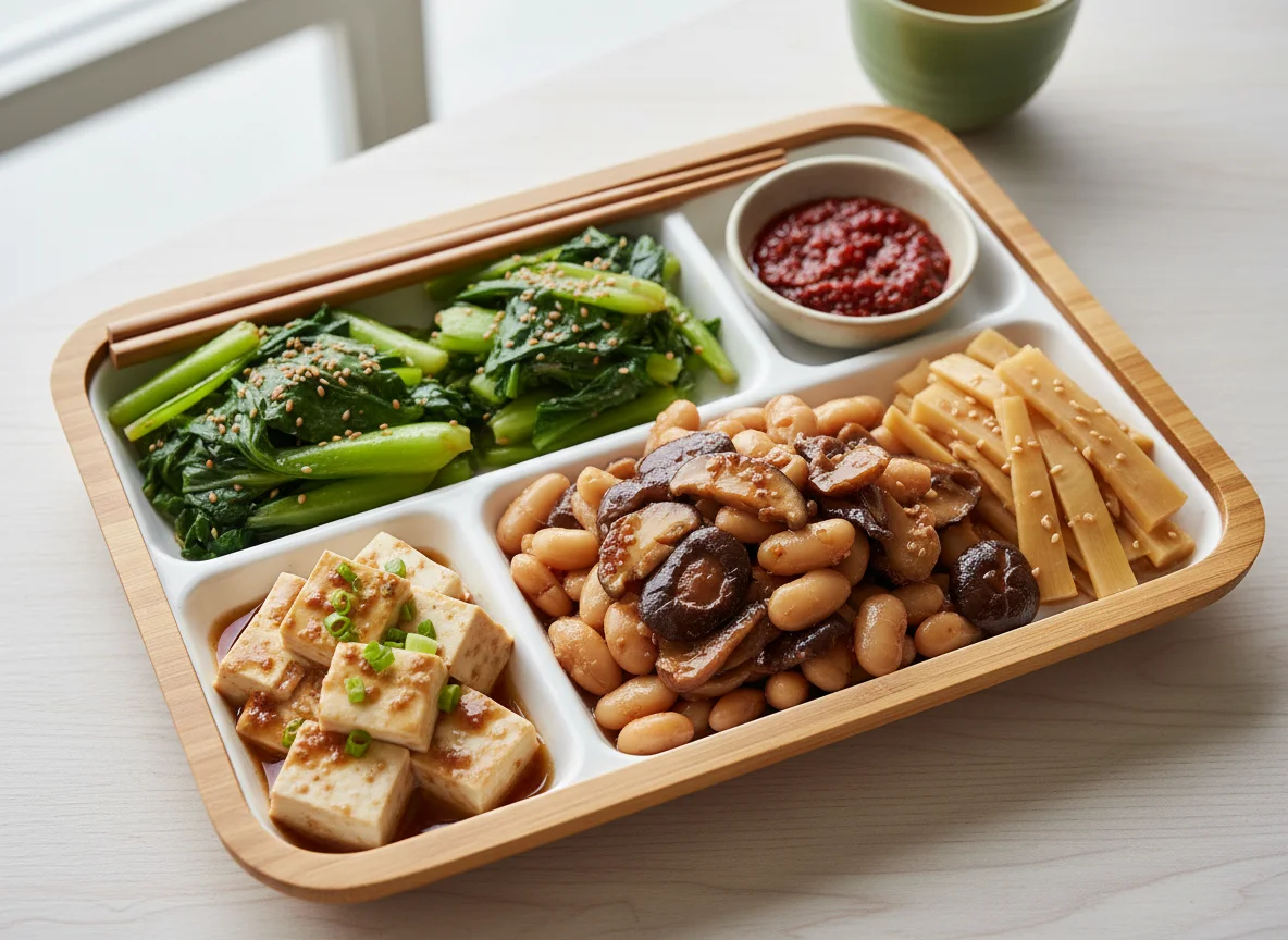 Mixed Vegetable Bento photo