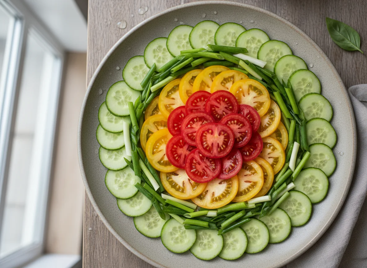 Mixed Vegetable Slices photo