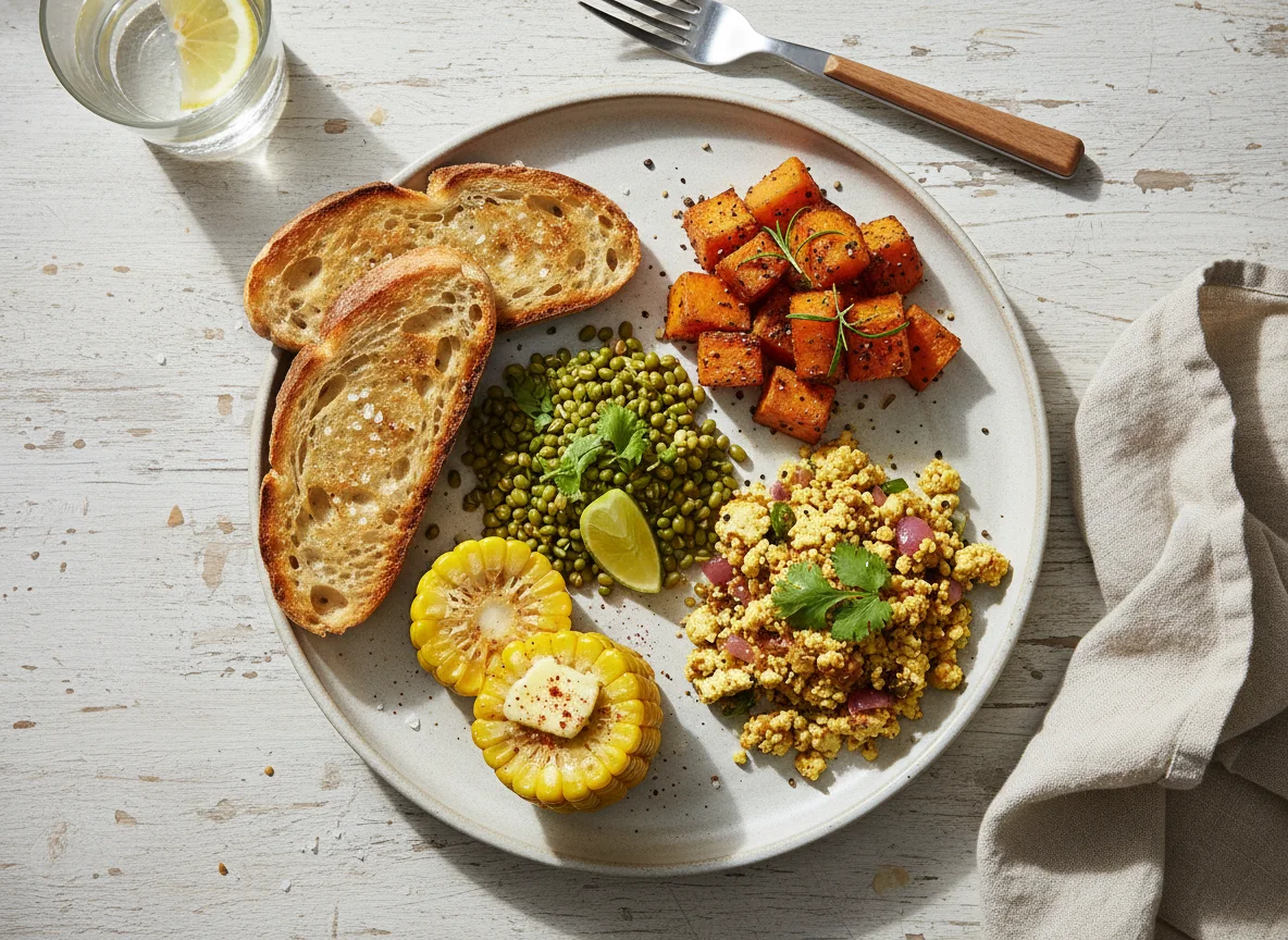 Mixed Vegetarian Meal photo
