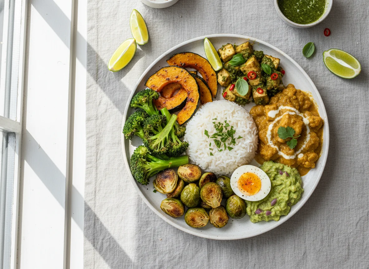 Mixed Vegetarian Plate photo