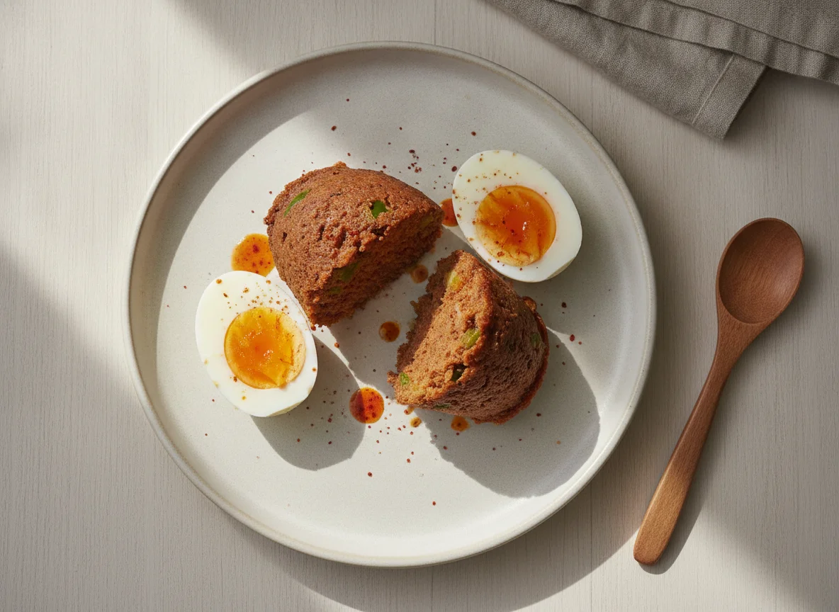 Moin Moin and Boiled Eggs photo