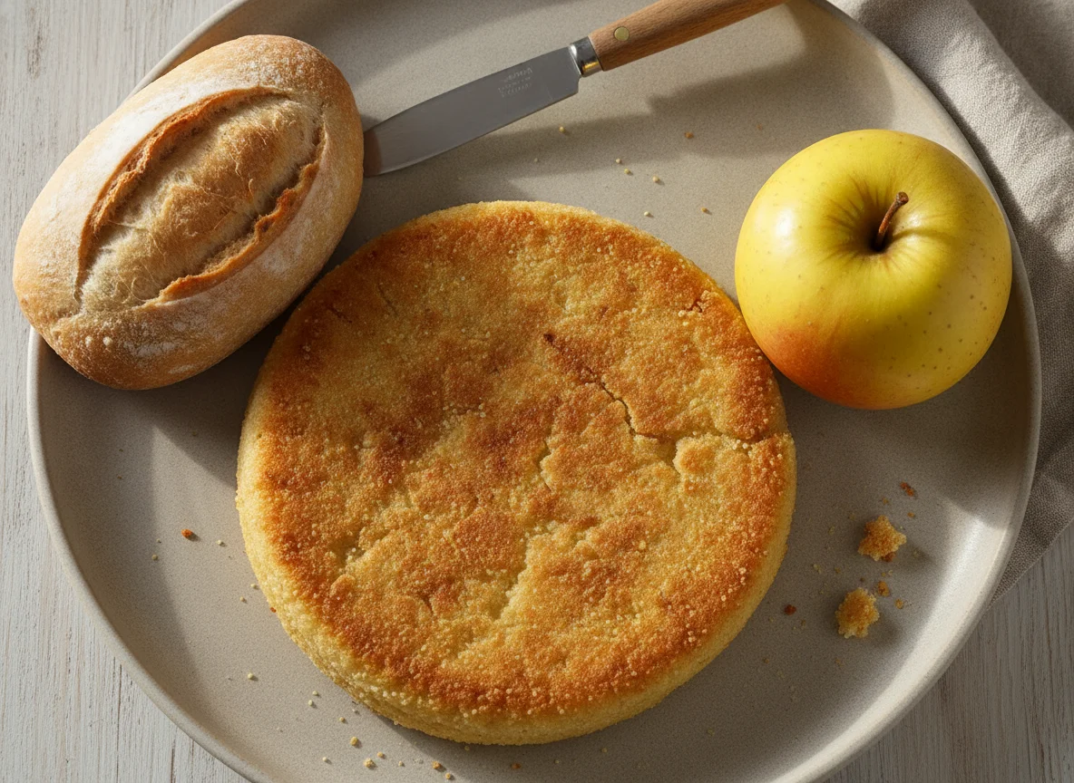 Moroccan Bread and Apple photo