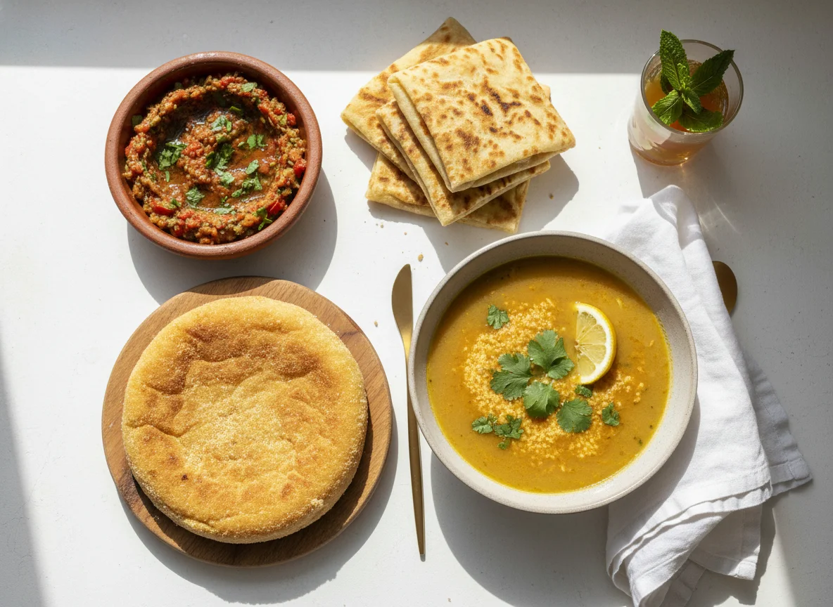 Moroccan Dinner Spread photo