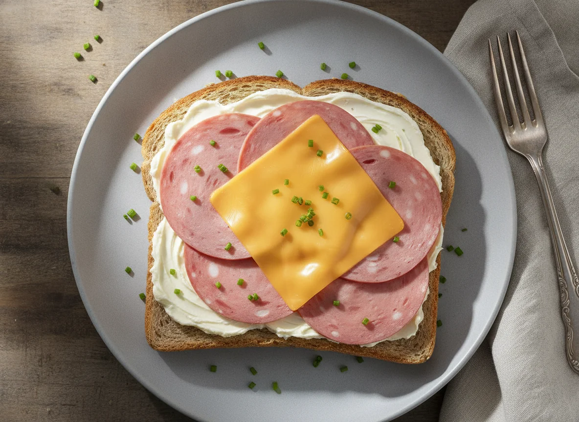 Mortadella and Cheese Toast photo
