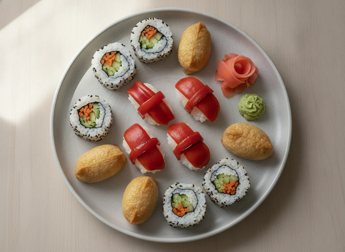 M&S Classic Vegetable Sushi Selection photo