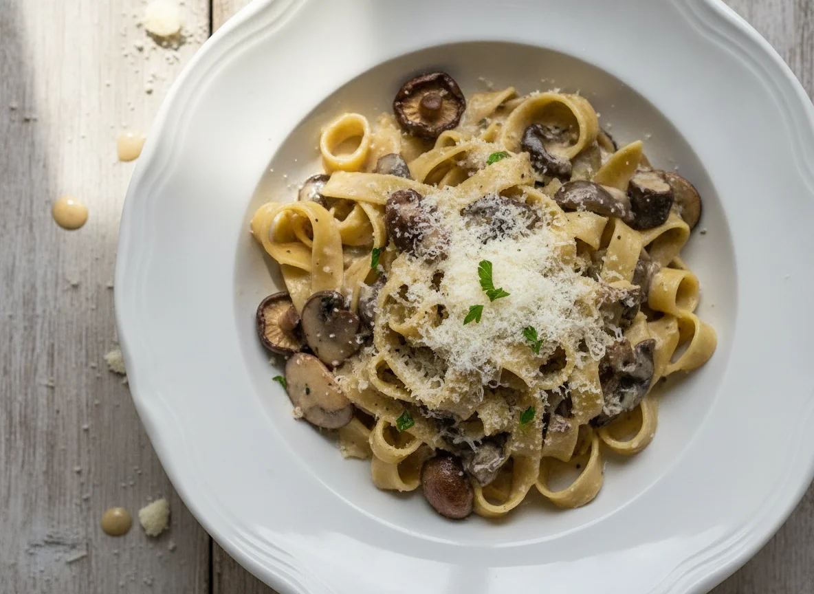 M&S Mushroom Pappardelle photo