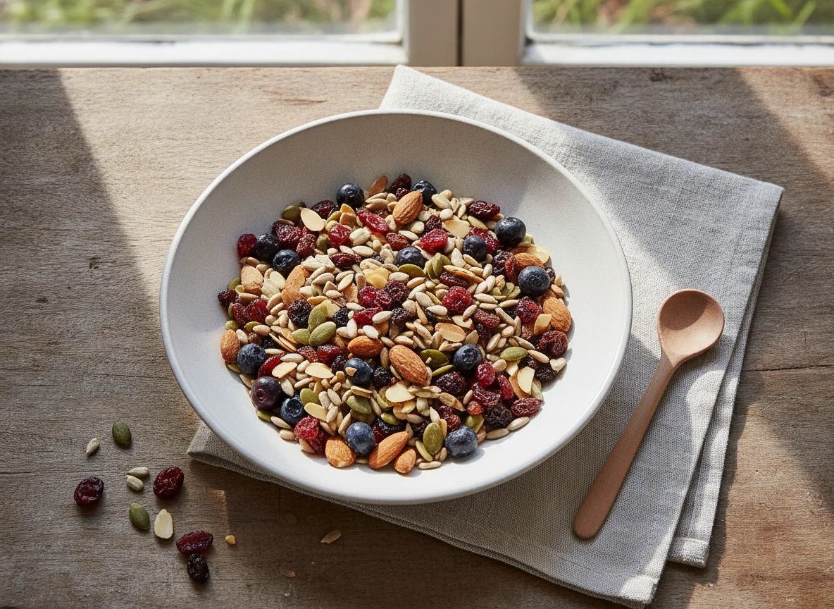 M&S Natural Breakfast Berry, Nut & Seed Topper photo