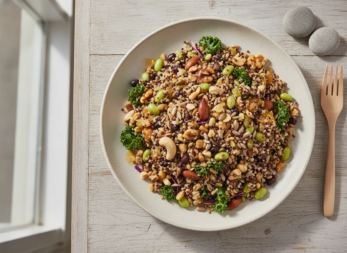 M&S Nutty Super Wholefood Salad photo