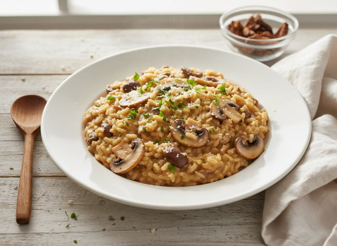 Mushroom Risotto photo